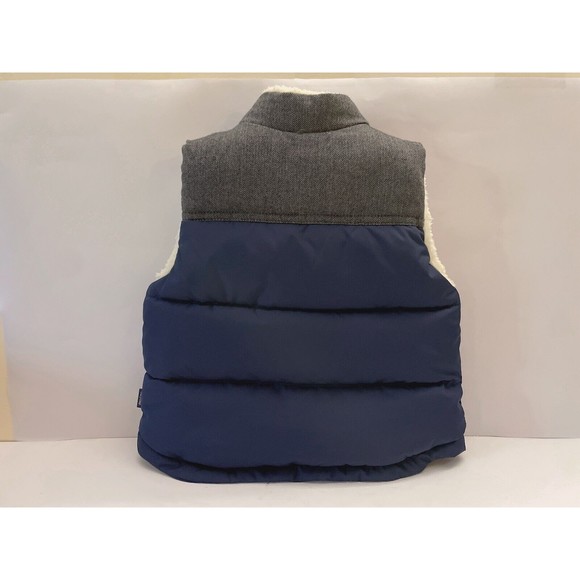 Gap Baby Puffer Vest Jackets - Water Resistant Fleece Lined Size 6M - 12M -NWT - Picture 2 of 4
